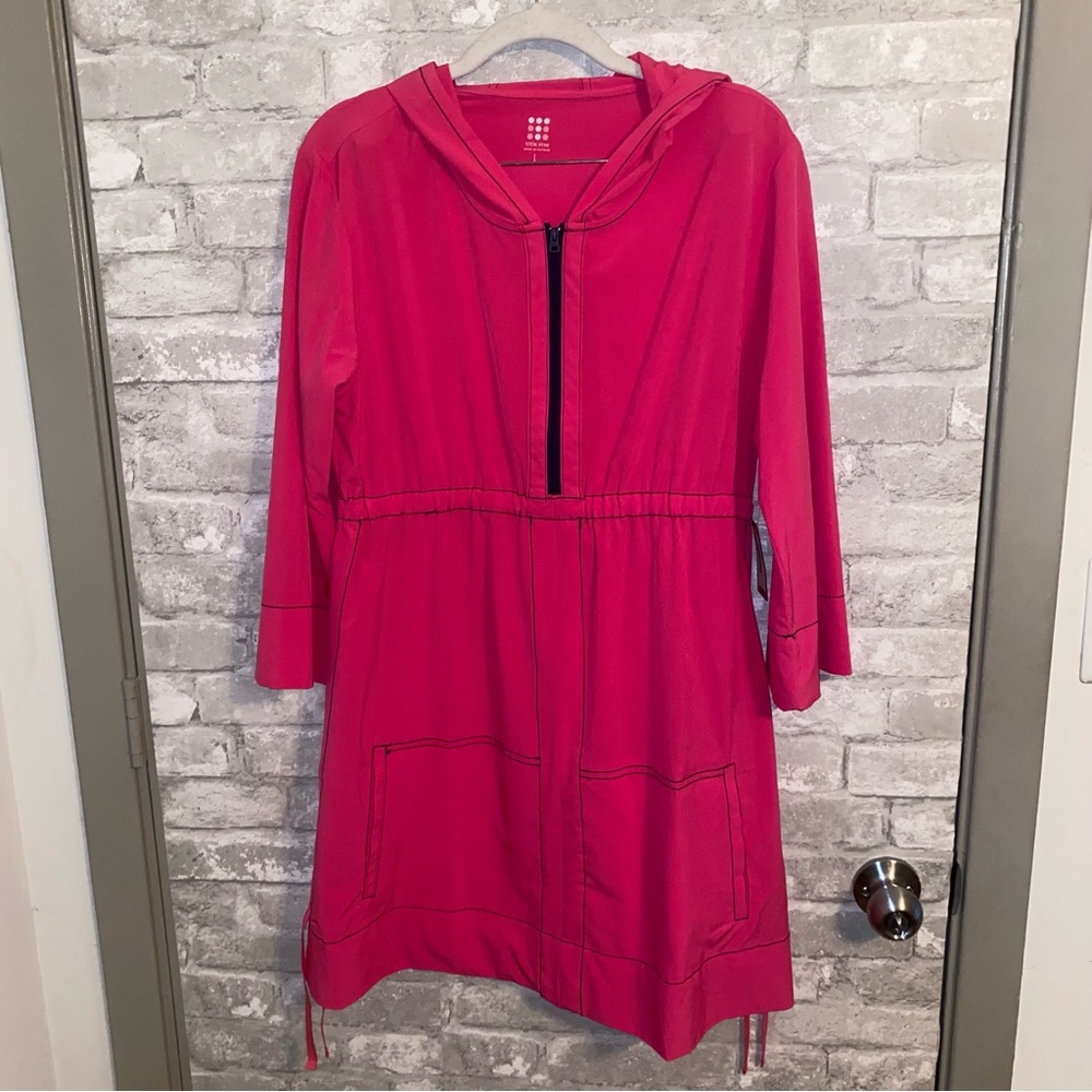 Nwt Title nine hooded swelter shelter dress sz L #D1